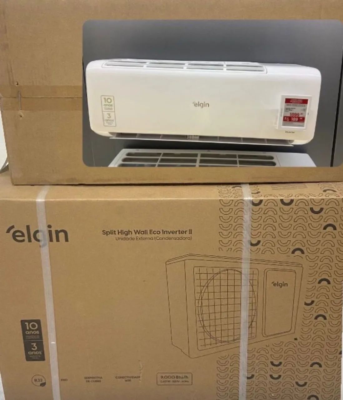Ar condicionado 9000BTUs NOVO - Foto 2