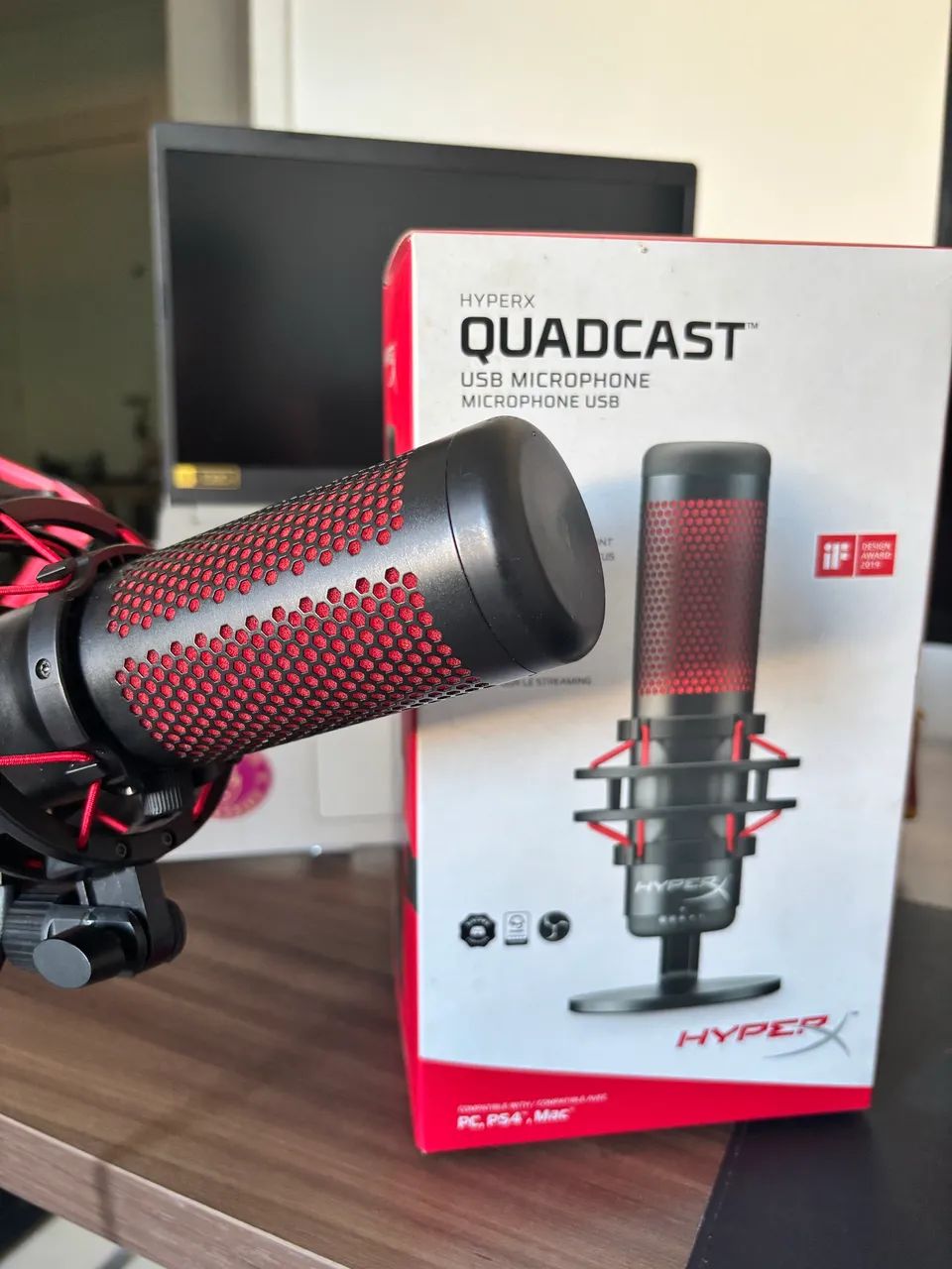 Hyperx quadicast microfone usb - Foto 4