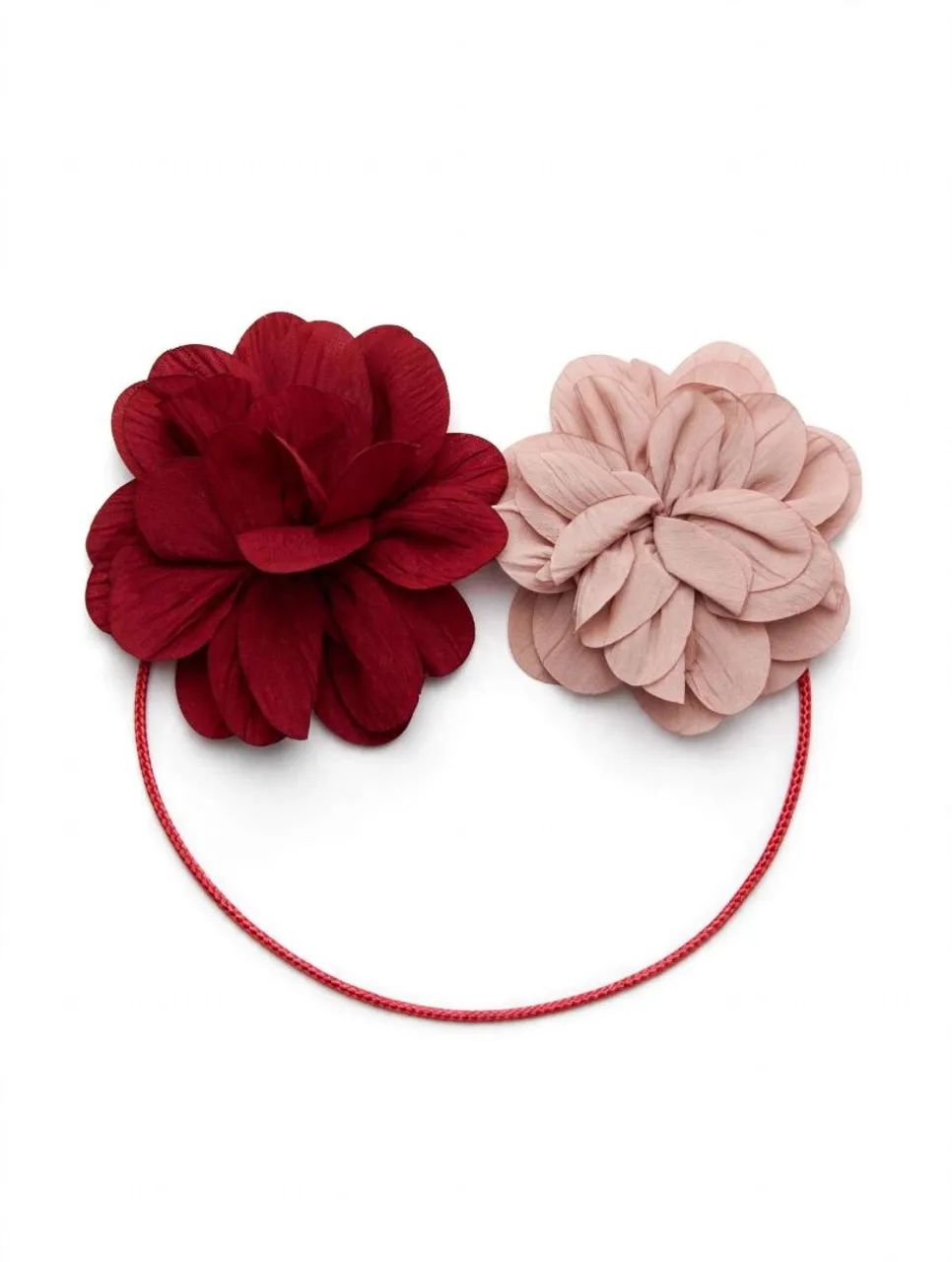 Choker Rosa e Vinho Zara novo  - Foto 4