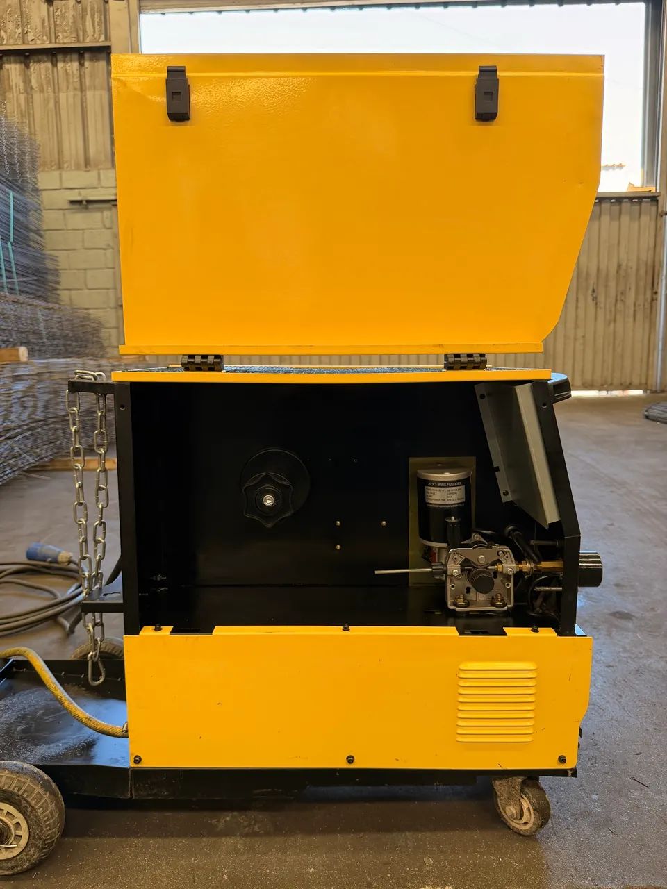Maquina Inversora Solda Mig Tig Eletrodo 350a Amarelo Lynus Lim-350 Trif - Foto 6