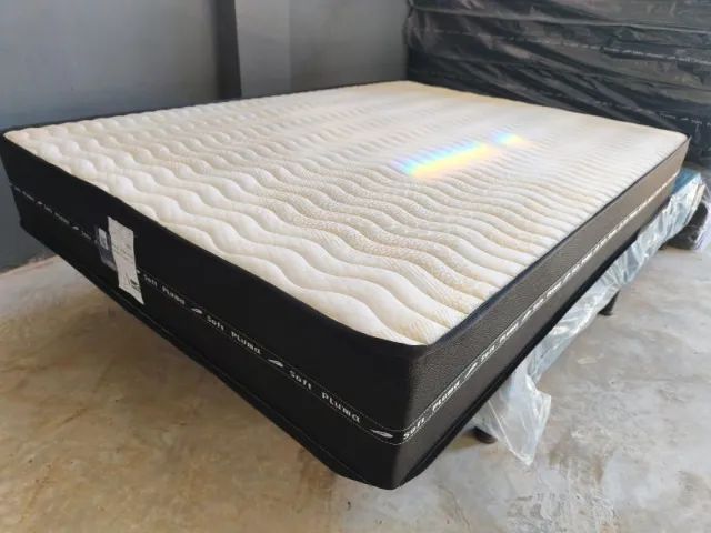 Cama Box Casal Colchão Molas Ensacadas + Entrega Grátis  - Foto 2