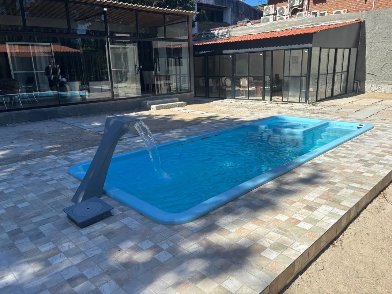 Piscina com jacuzzi nova 6x2,3m  - Foto 2