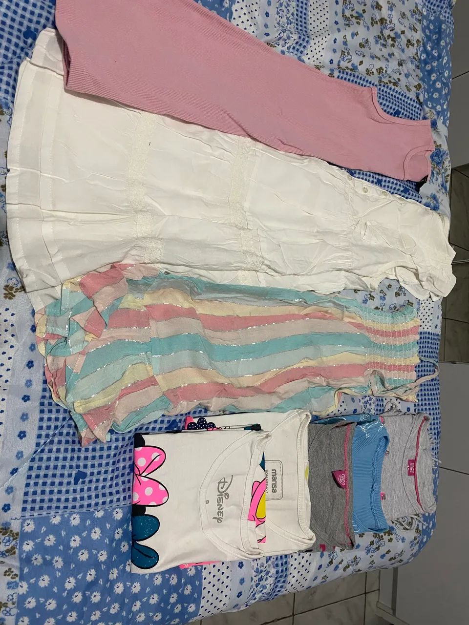 Lote roupa infantil menina - Foto 5