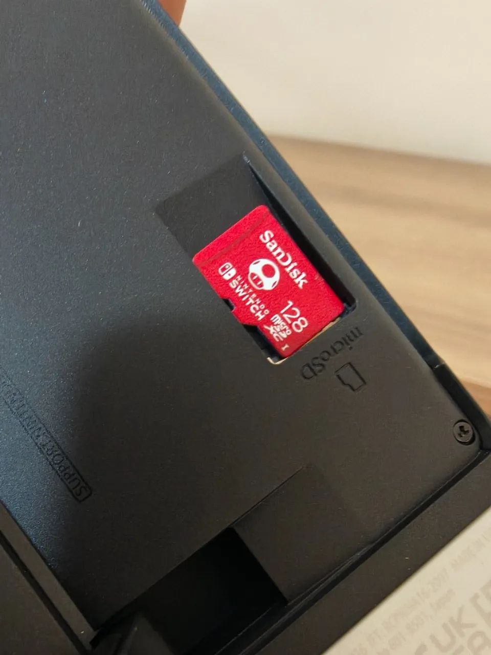 Nintendo Switch OLED importado, kit original completo + extra, com caixa e pouquíssimo uso - Foto 4