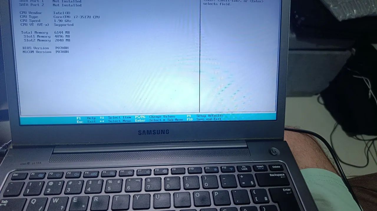 Ultrabook i7 6 de ram 
