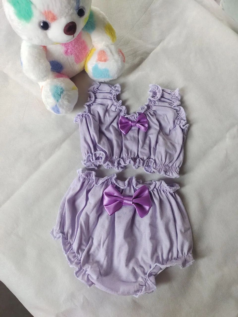 Conjunto Frufru infantil 