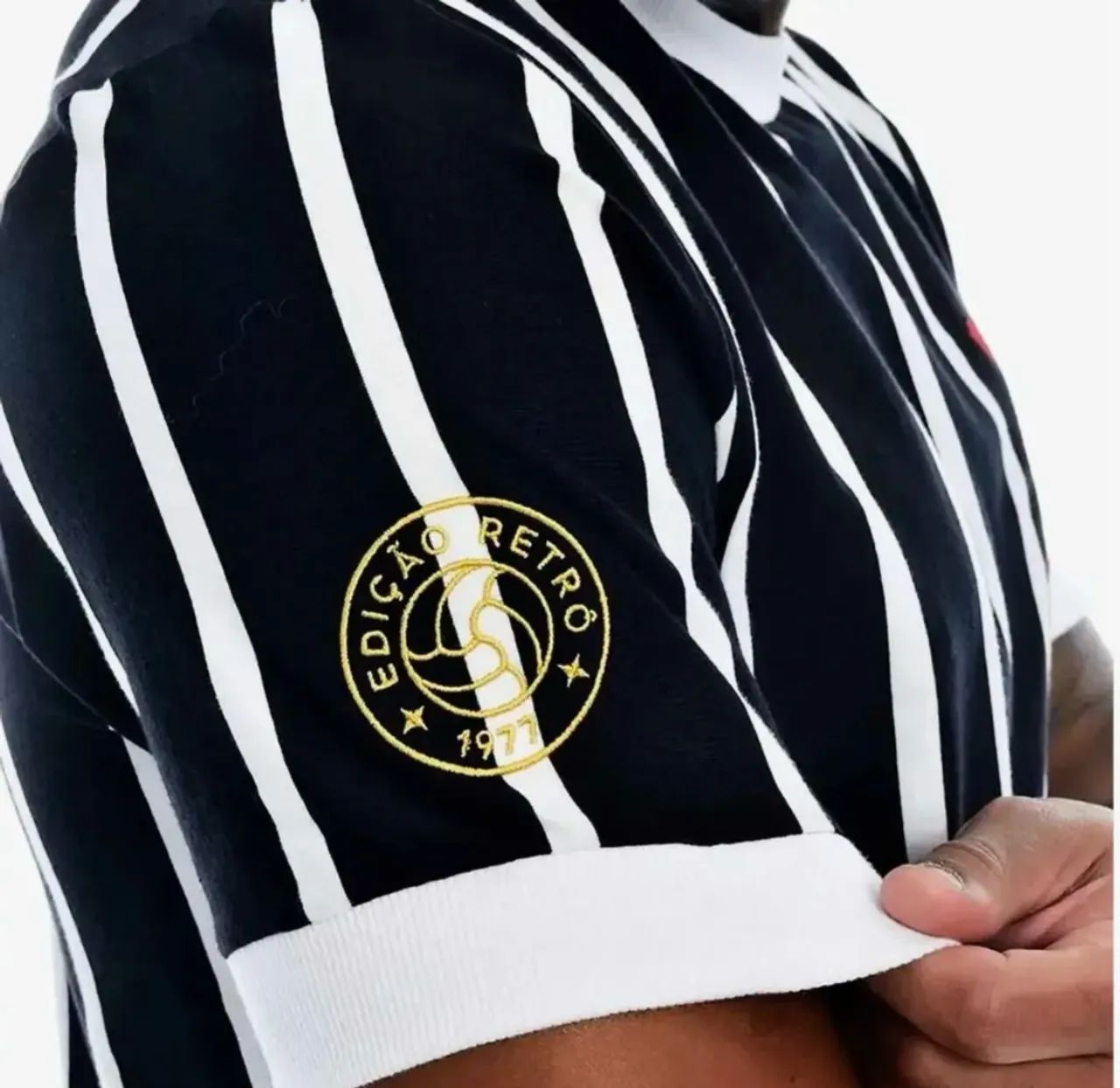 Camisa Retrô Corinthians 1977 - Foto 2