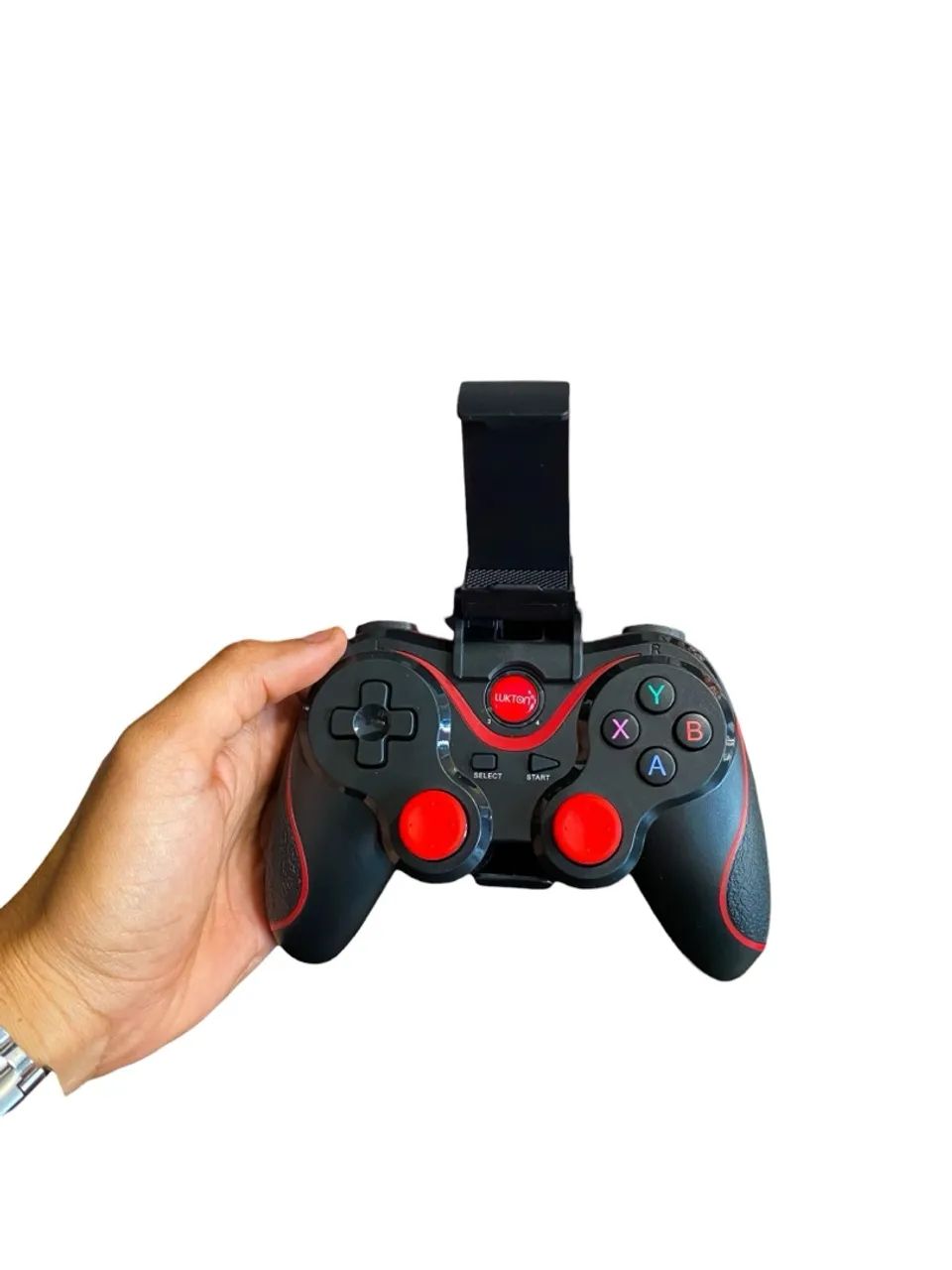 CONTROLE GAMER JOYSTICK BLUETOOTH PARA CELULAR - Foto 2