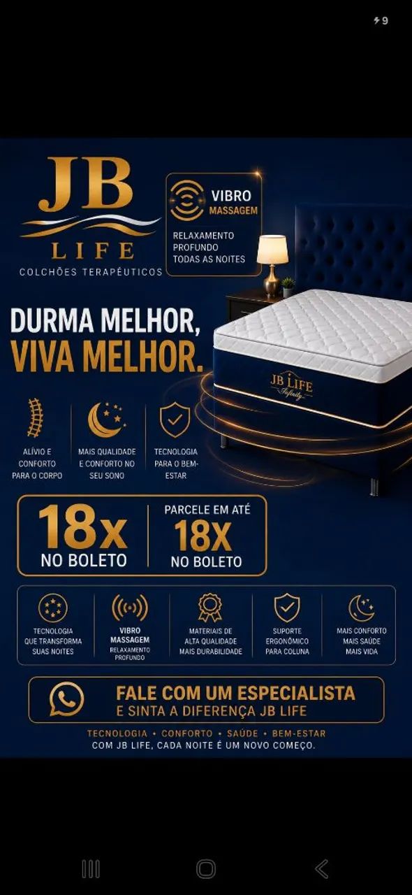 Colchão terapêutico 