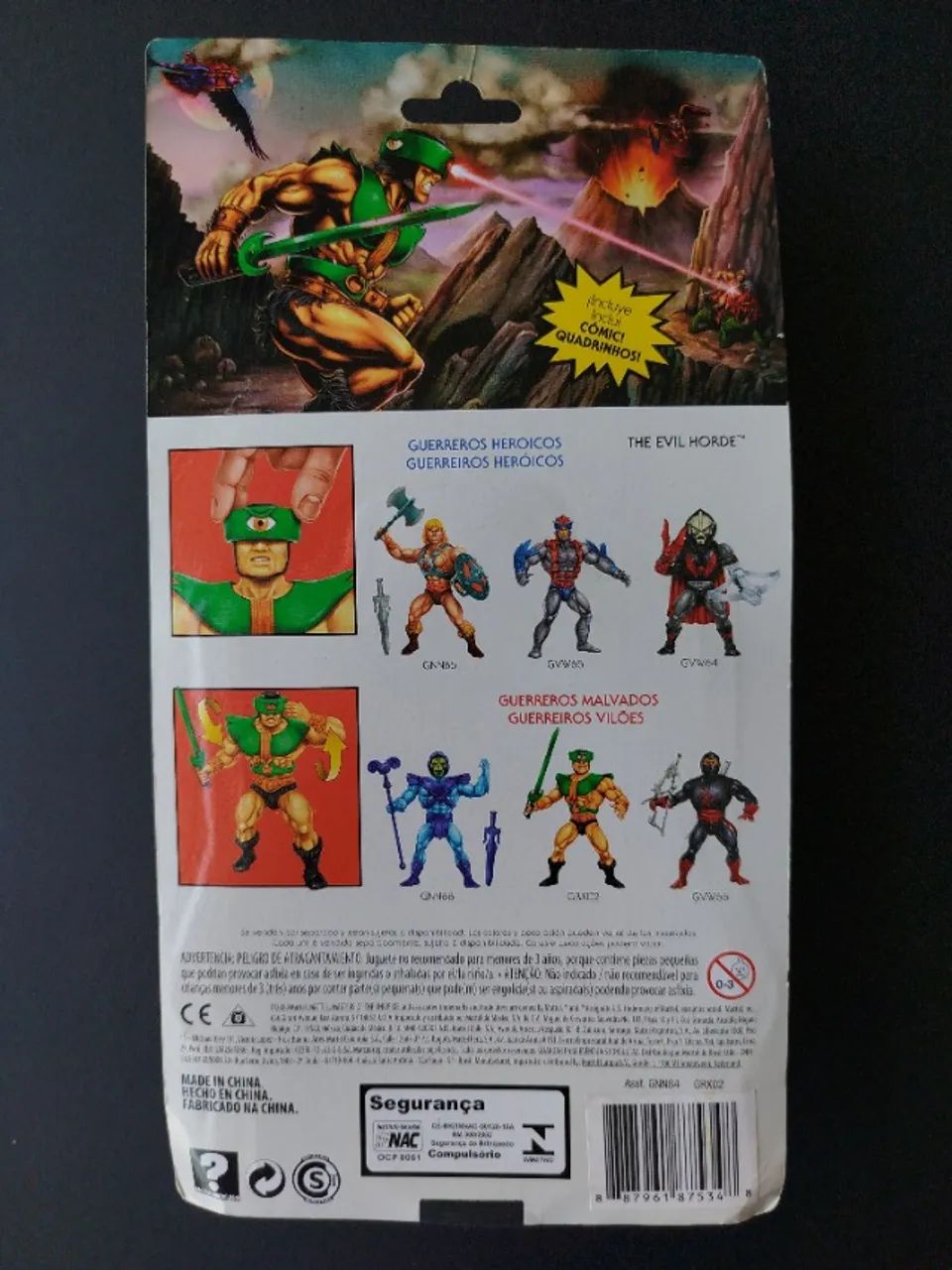Tri-klops Retro - Mattel - Masters Of The Universe Lacrado  - Foto 2