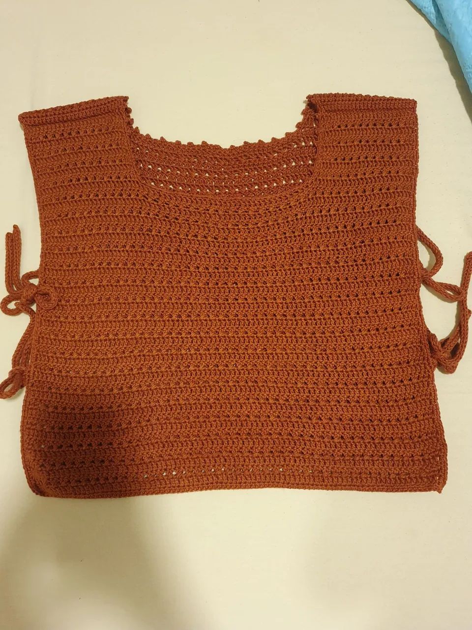 Colete crochê 
