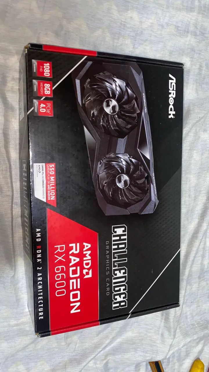 AsRock AMD Radeon RX 6600 8gb - Foto 4