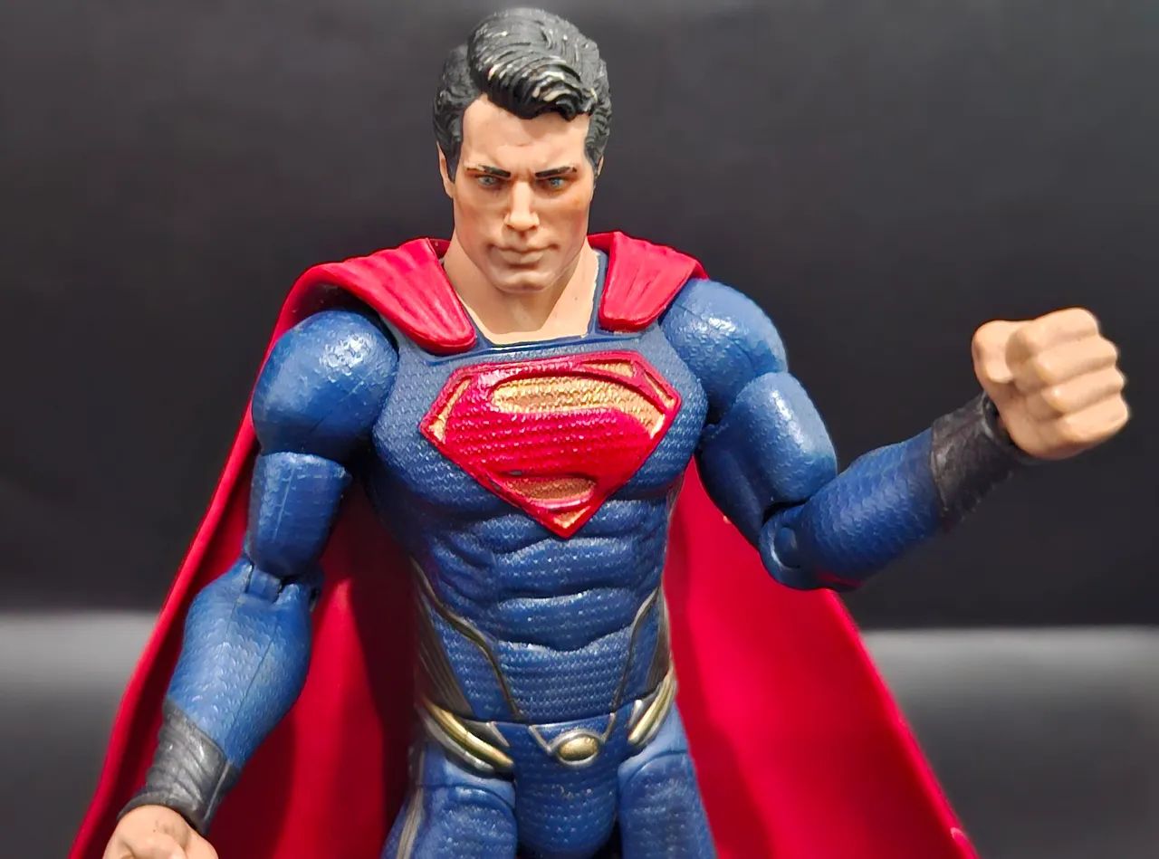 SuperMan Man Of Steel Boneco Original DC - Foto 3