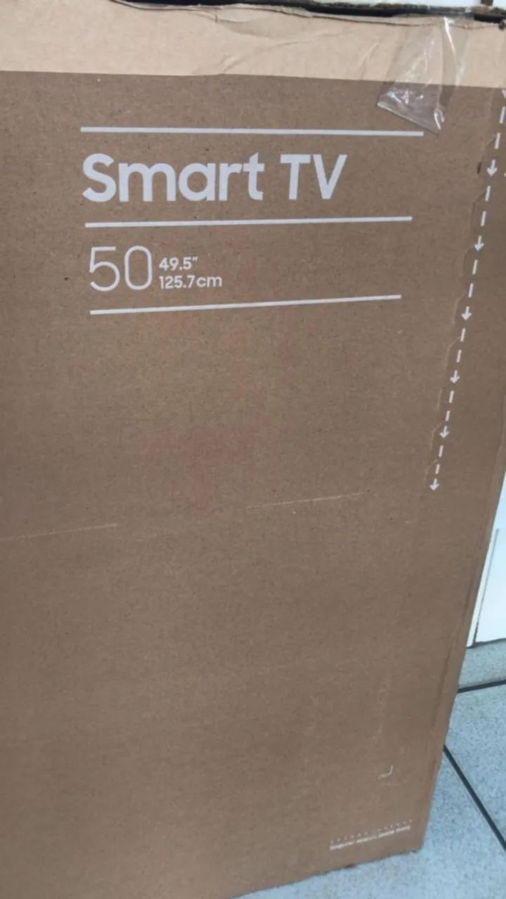 Smar tv Samsung 4k 50 polegadas (nova na caixa lacrada) barato - Foto 3