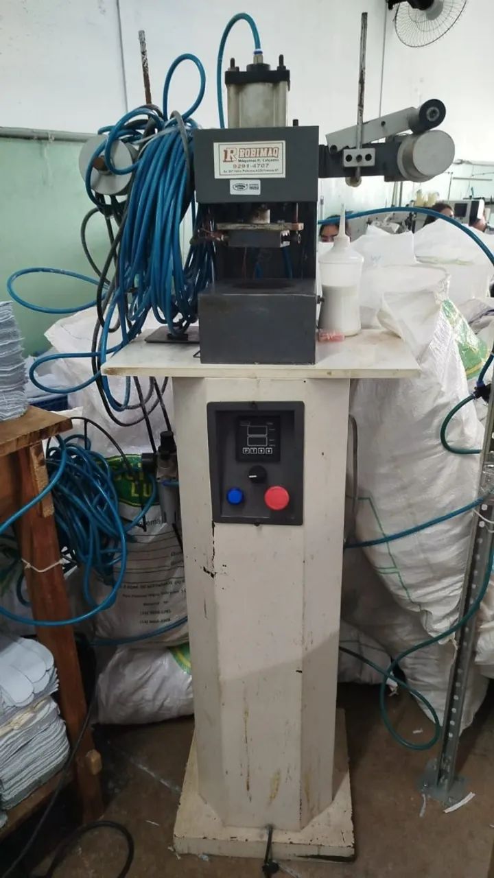 Carimbadeira pneumatica hot stamping