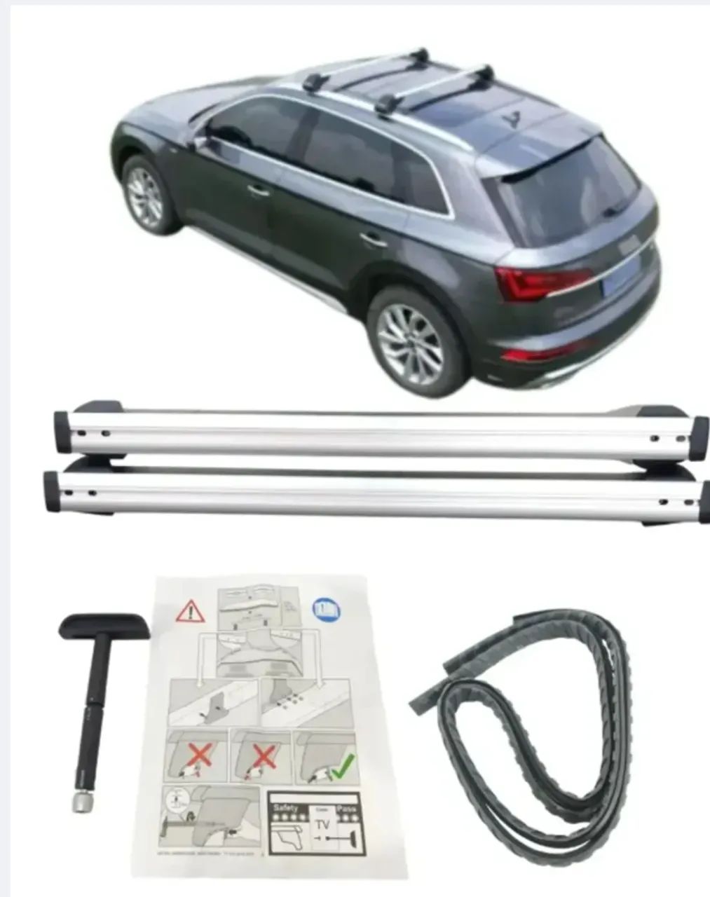 Rack de teto da audi Q5