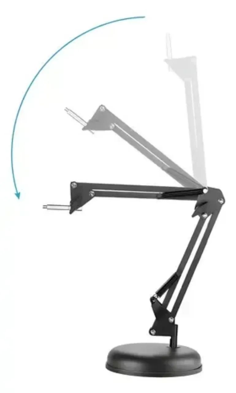 Suporte Articulado de Mesa para Microfone (Base Pesada | NOVO) - Foto 3