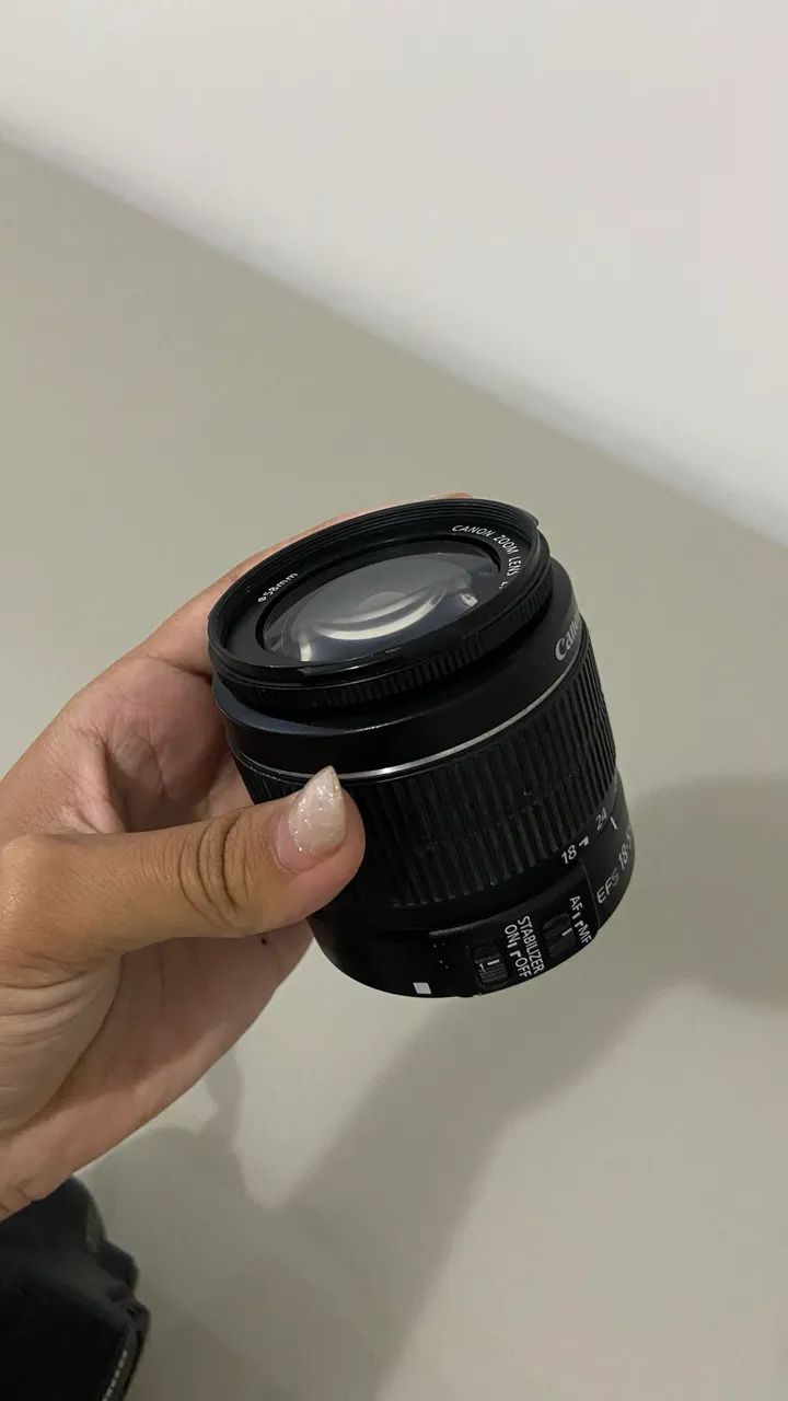 Câmera cânon t6 + lente do kit 18-55 - Foto 6