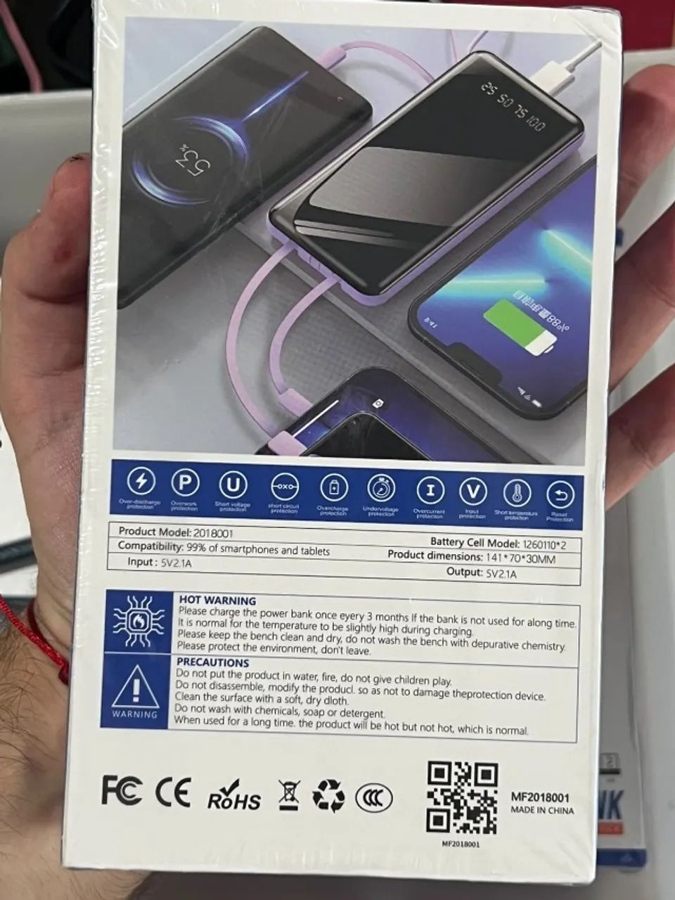 POWER BANK 20000 MAH TURBO ANDROID IPHONE - Foto 3