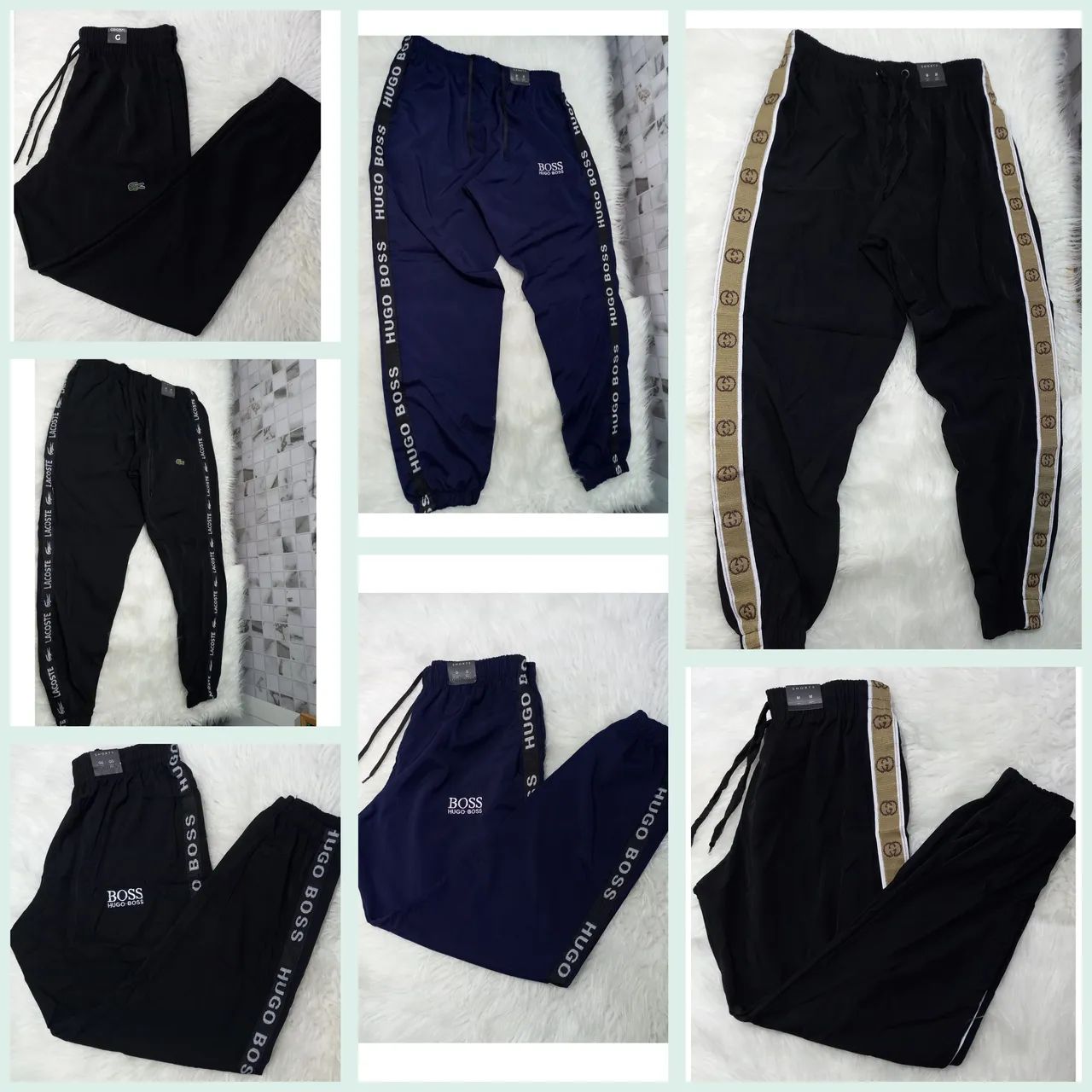 CALÇA JOGGER DRY FIT C/ELASTANO 