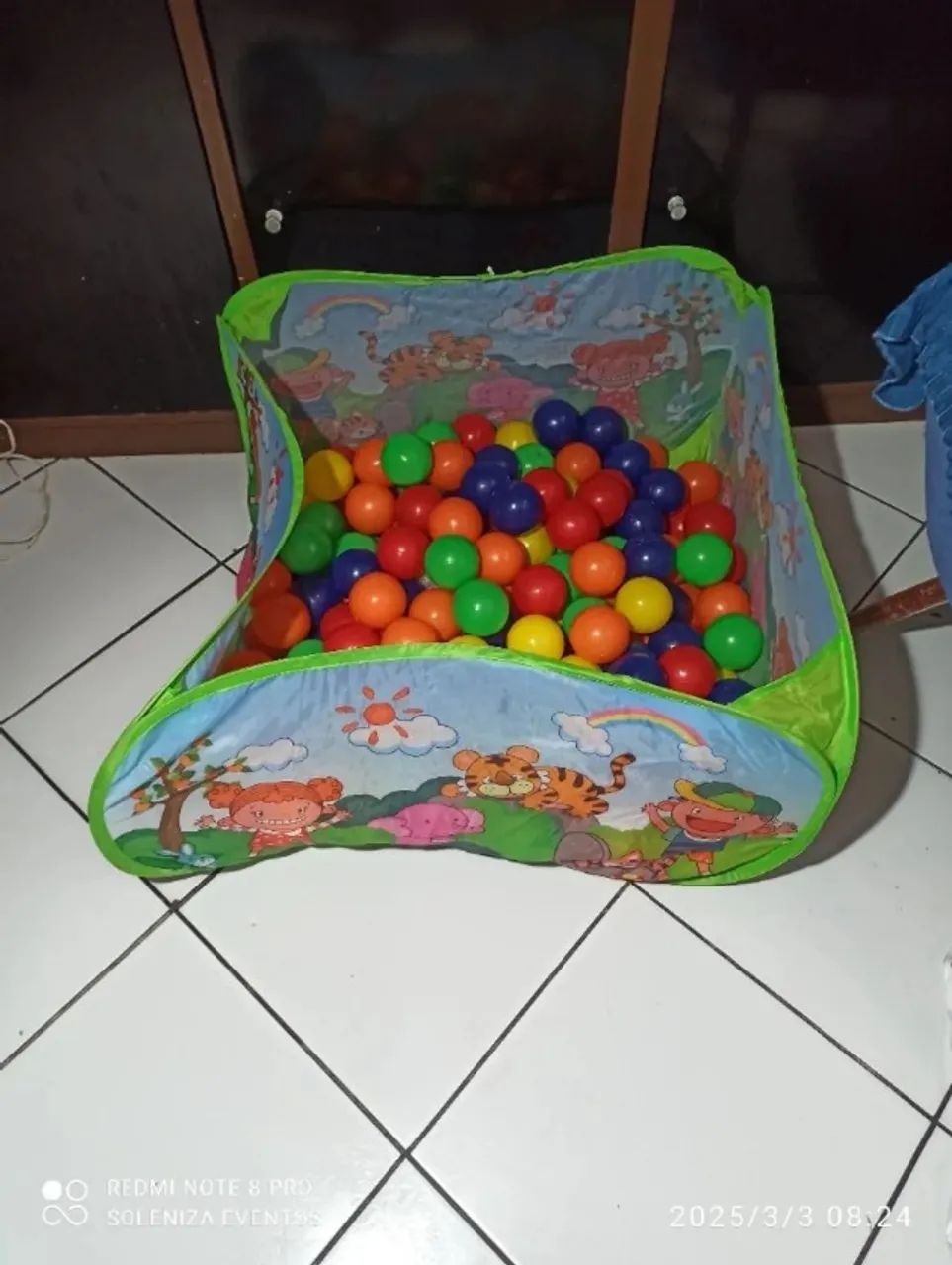 Vendo Piscina com 80 Bolinhas - R$ 100,00 Zap * - Foto 2