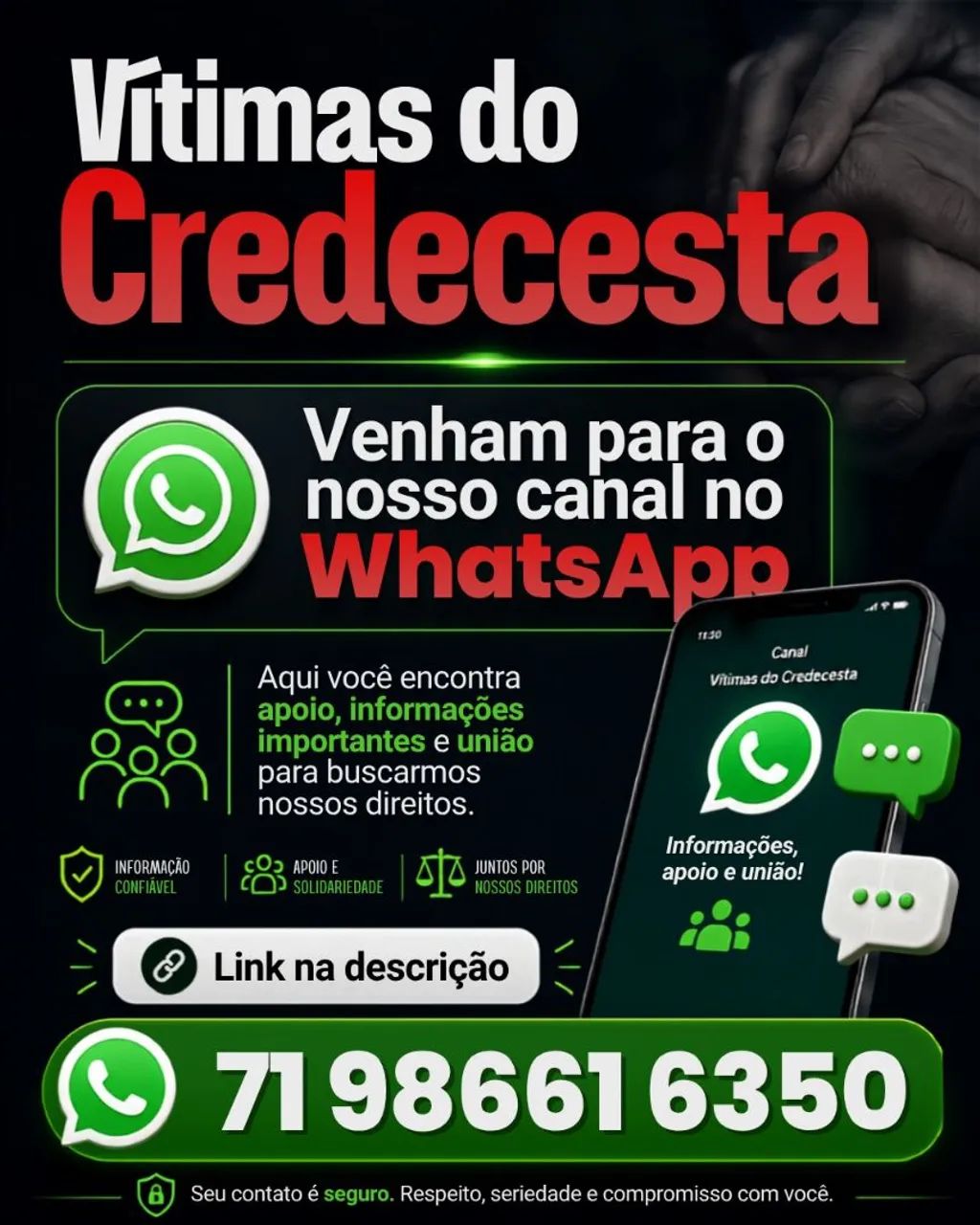 Canal No Whatsapp Credecesta 