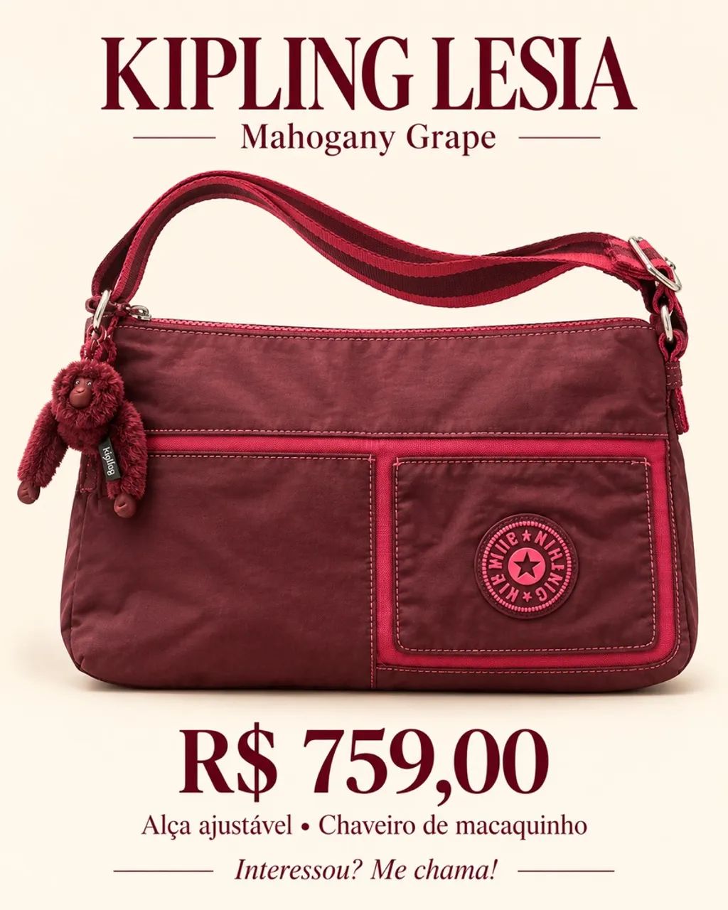 Bolsas e mochilas Kipling  - Foto 2