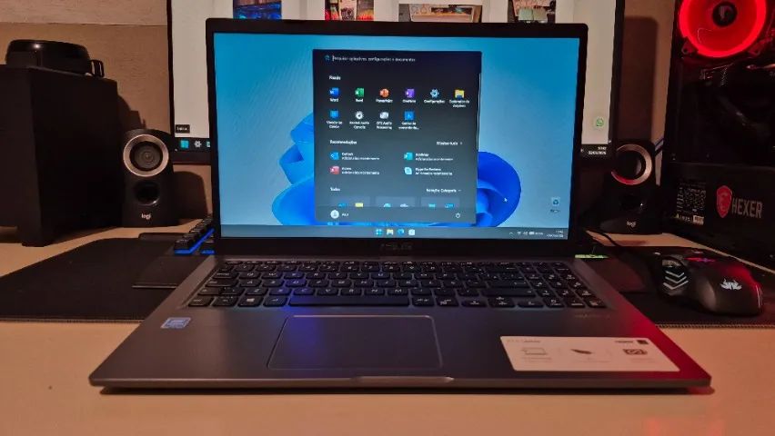 Notebook Asus N4020, 4GB, SSD 120GB, brinde e garantia de fábrica! - Foto 3