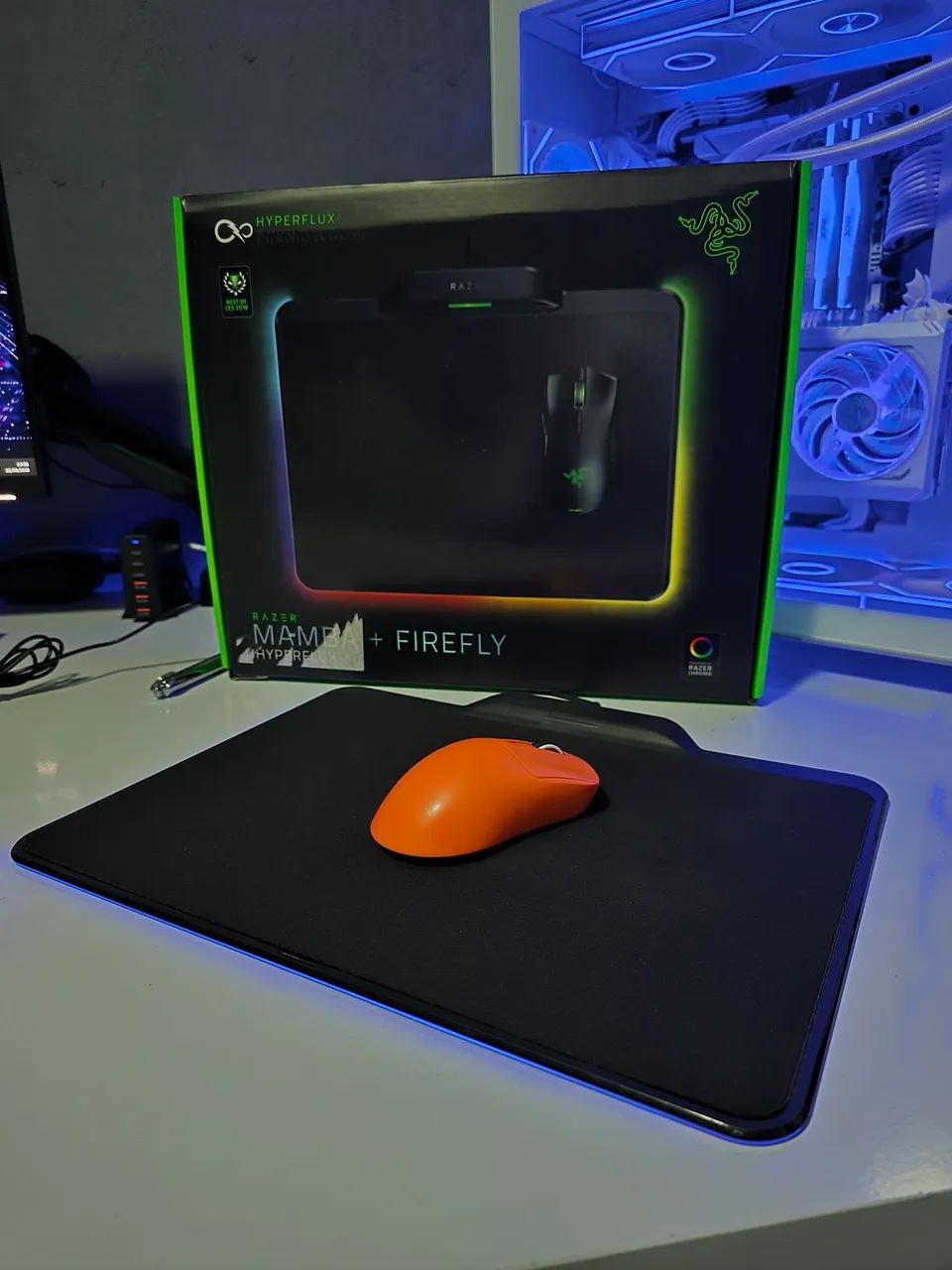 Mousepad Razer Firefly analiso trocas 