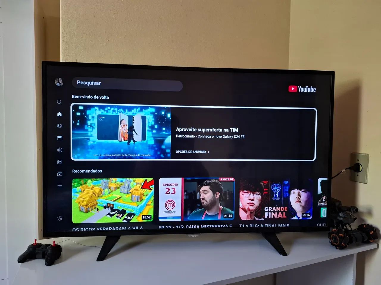 Smart TV AOC 32 Pol - Aplicativos  - Foto 2