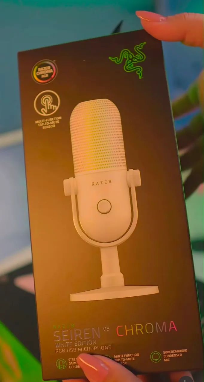 Microfone Razer Seiren Chroma V3 - Foto 4