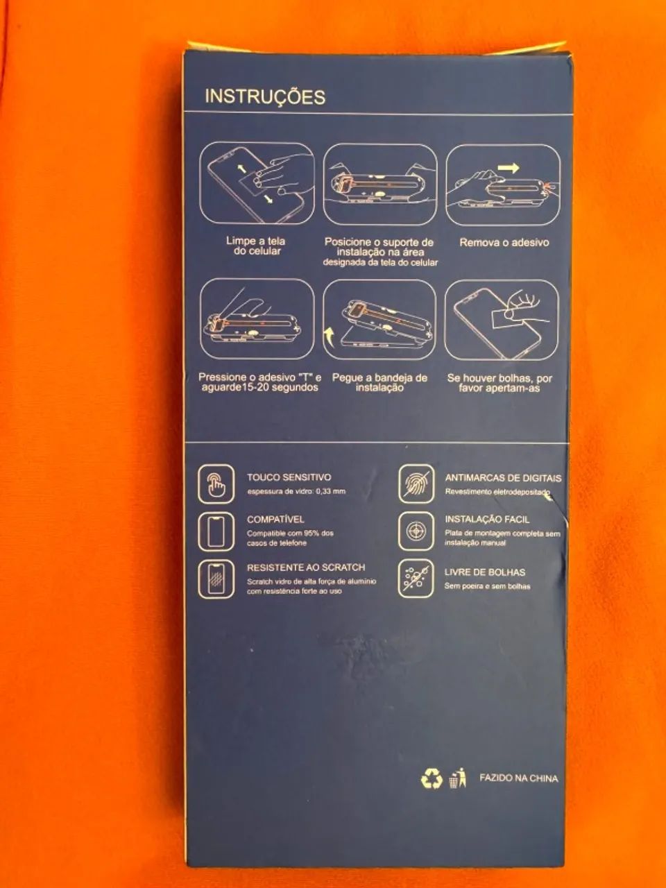 Película de Vidro CrystalArmor com Aplicador Automático Inteligente - Foto 5