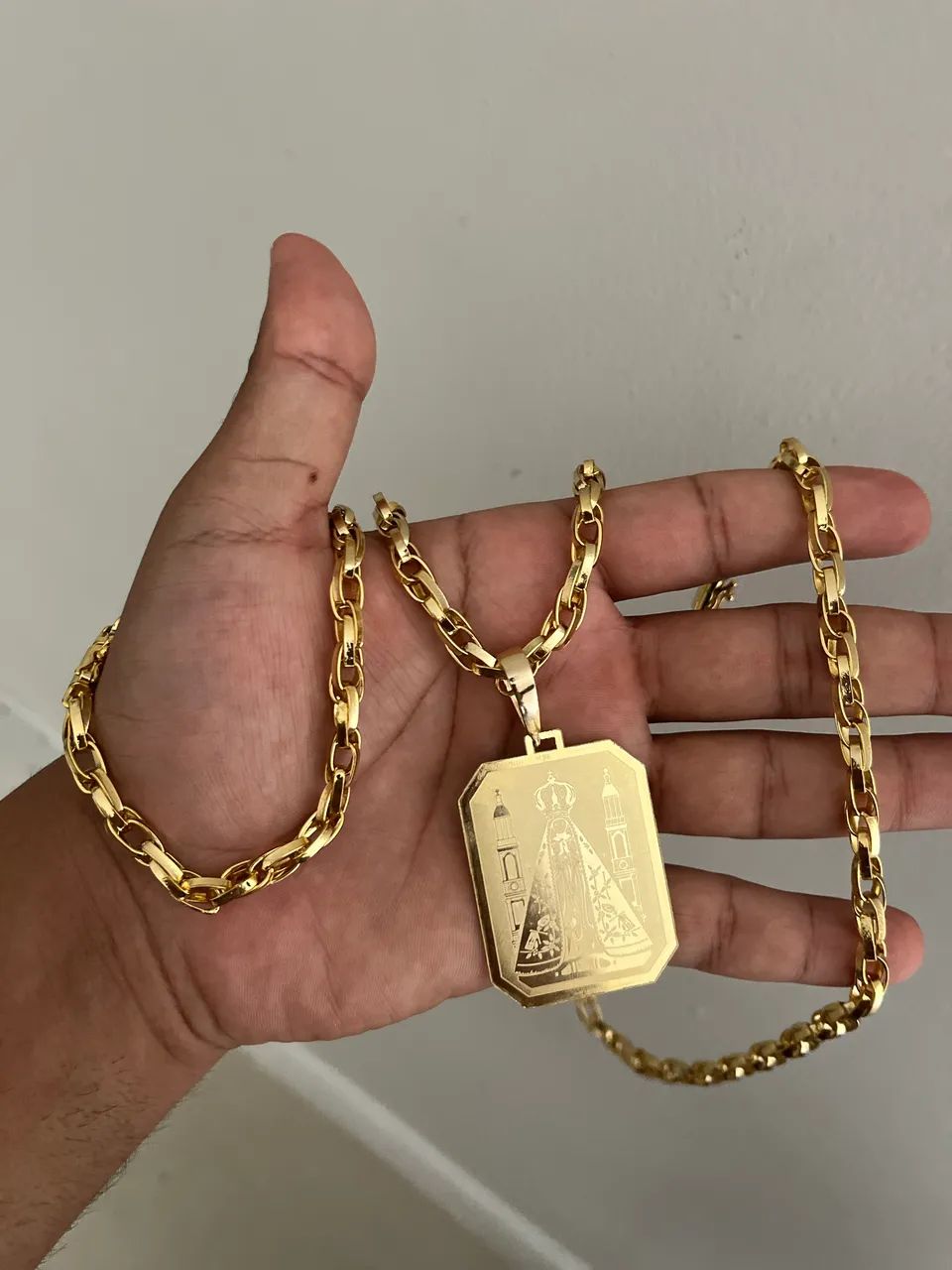 Corrente e pulseira Banhada a ouro 18k  - Foto 3