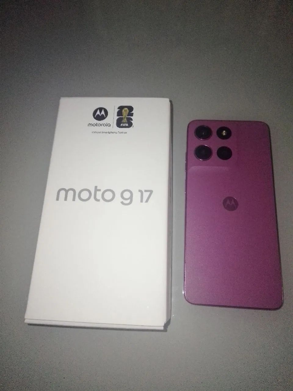 Celular Motorola Rosa 