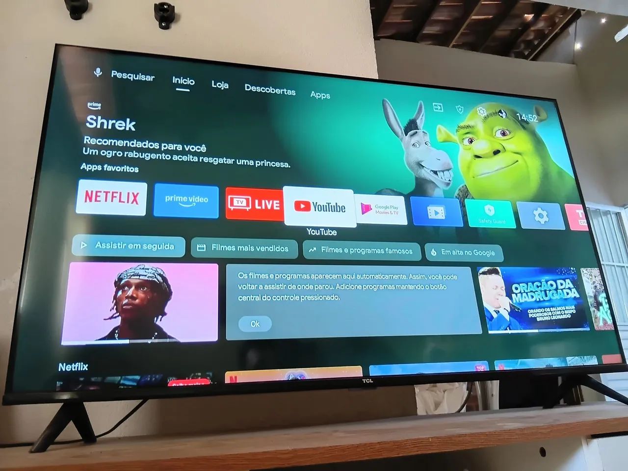 TV TCL 43 POLEGADAS RECÉM COMPRADA!! - Foto 2