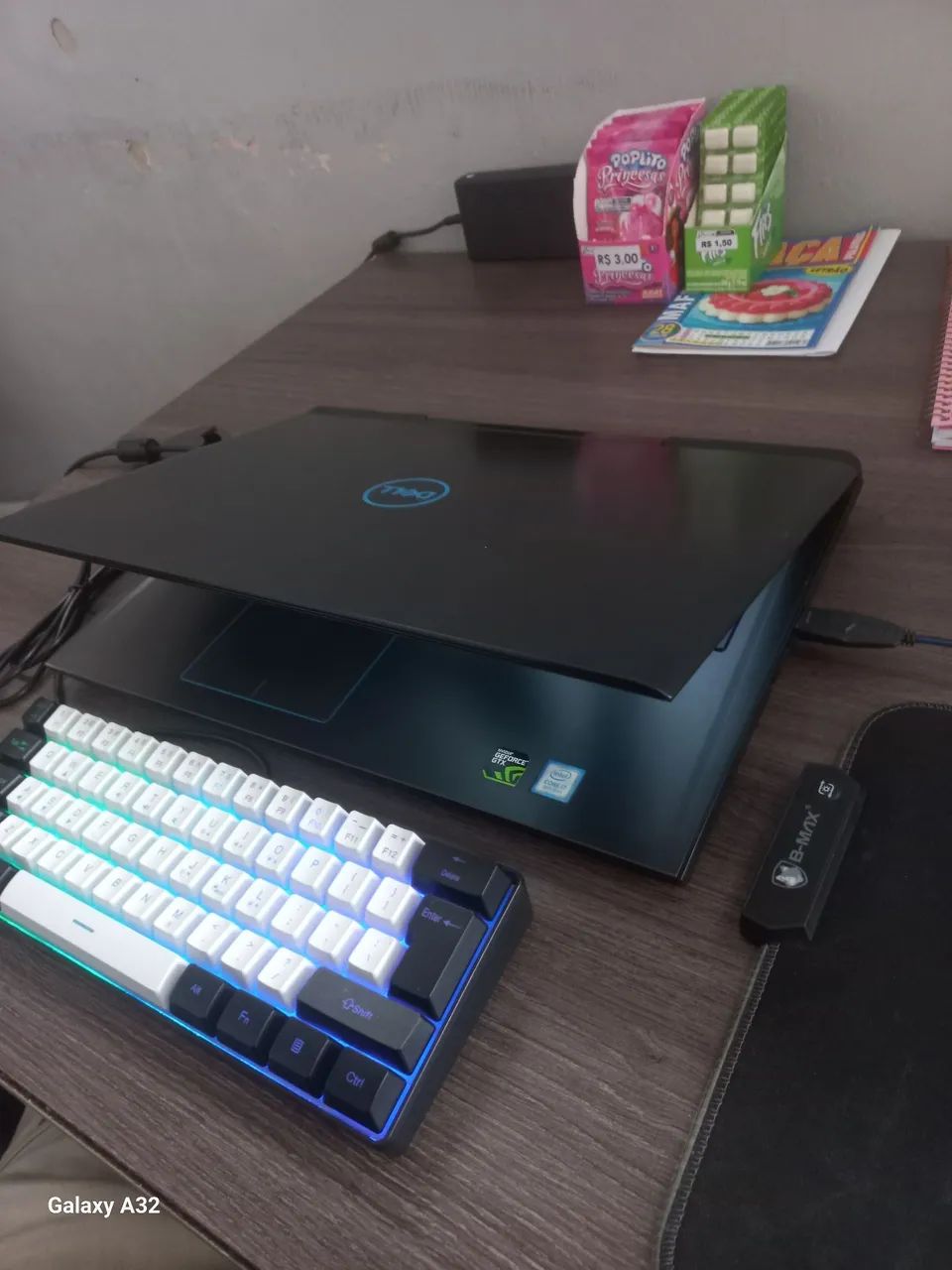 Vendo Notebook Gamer Dell G7 GTX1050 TI - Foto 5