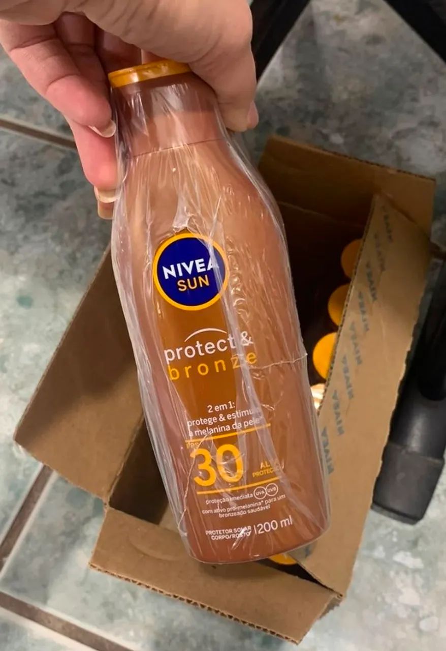 Protetor&Bronzeador 30fps Nívea  - Foto 2