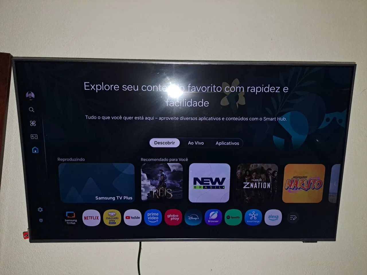 Smart TV Tizen 4K de 43 polegadas Ultra Fina<br> - Foto 2