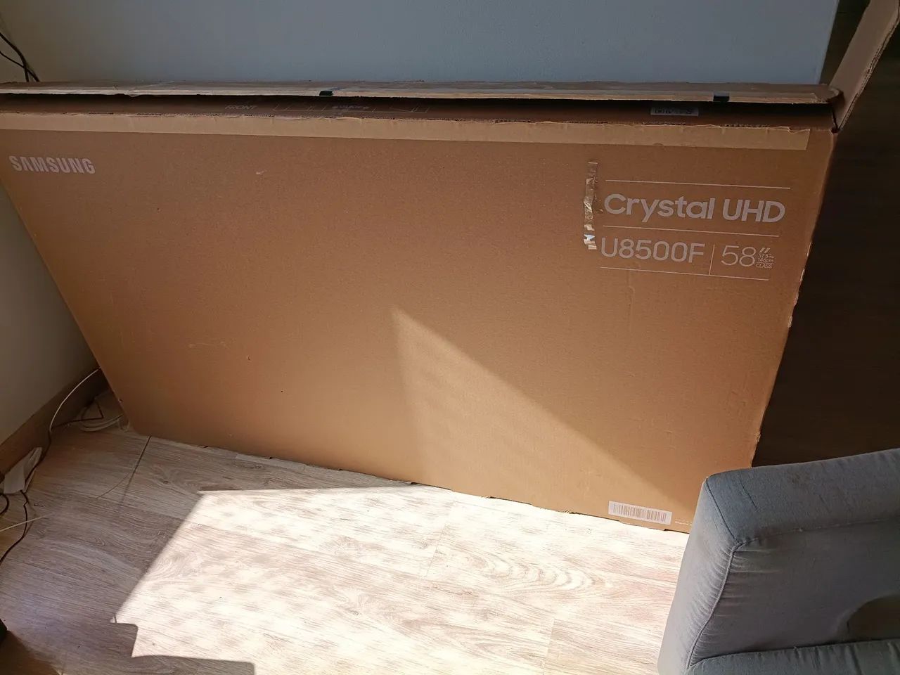 Samsung Crystal 58" na caixa- tela interna quebrada - Foto 2