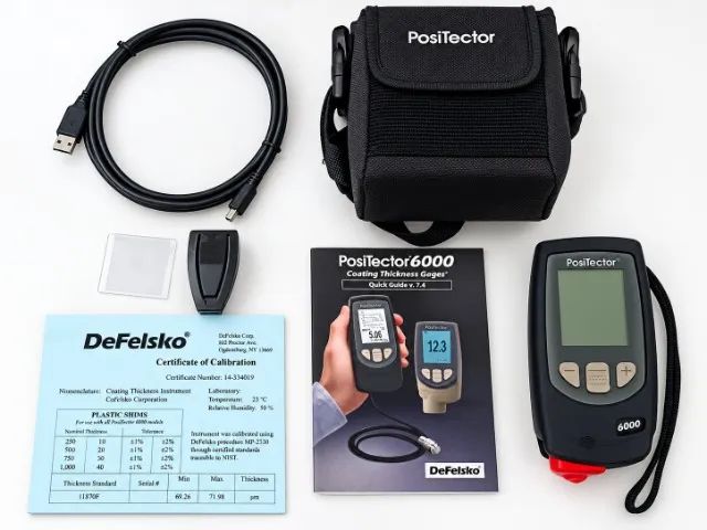 Medidor de espessura ultrassònico