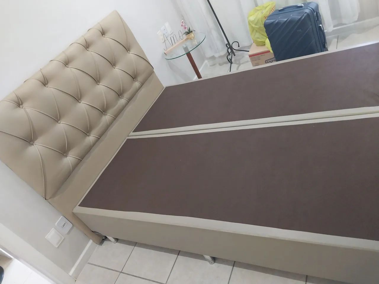 Cama box com cabeceira ortobom