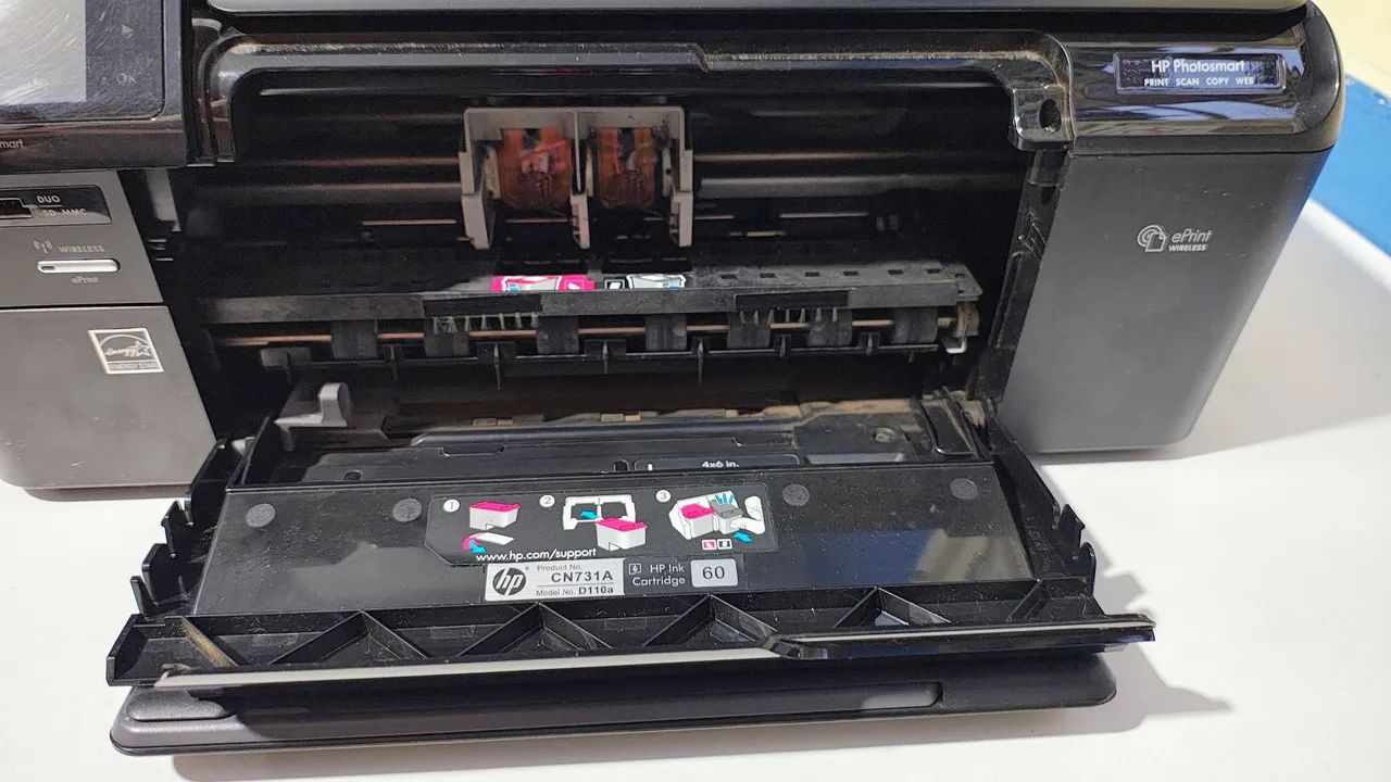 Impressora multifuncional hp d110 com cartuchos * sem teste * - Foto 2