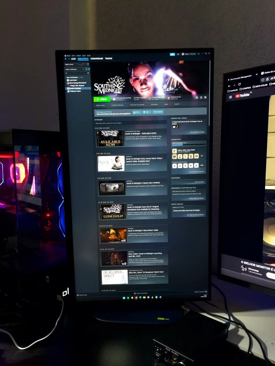 Monitor Alienware 27 polegadas 180hz QHD - AW2725DM - Foto 2