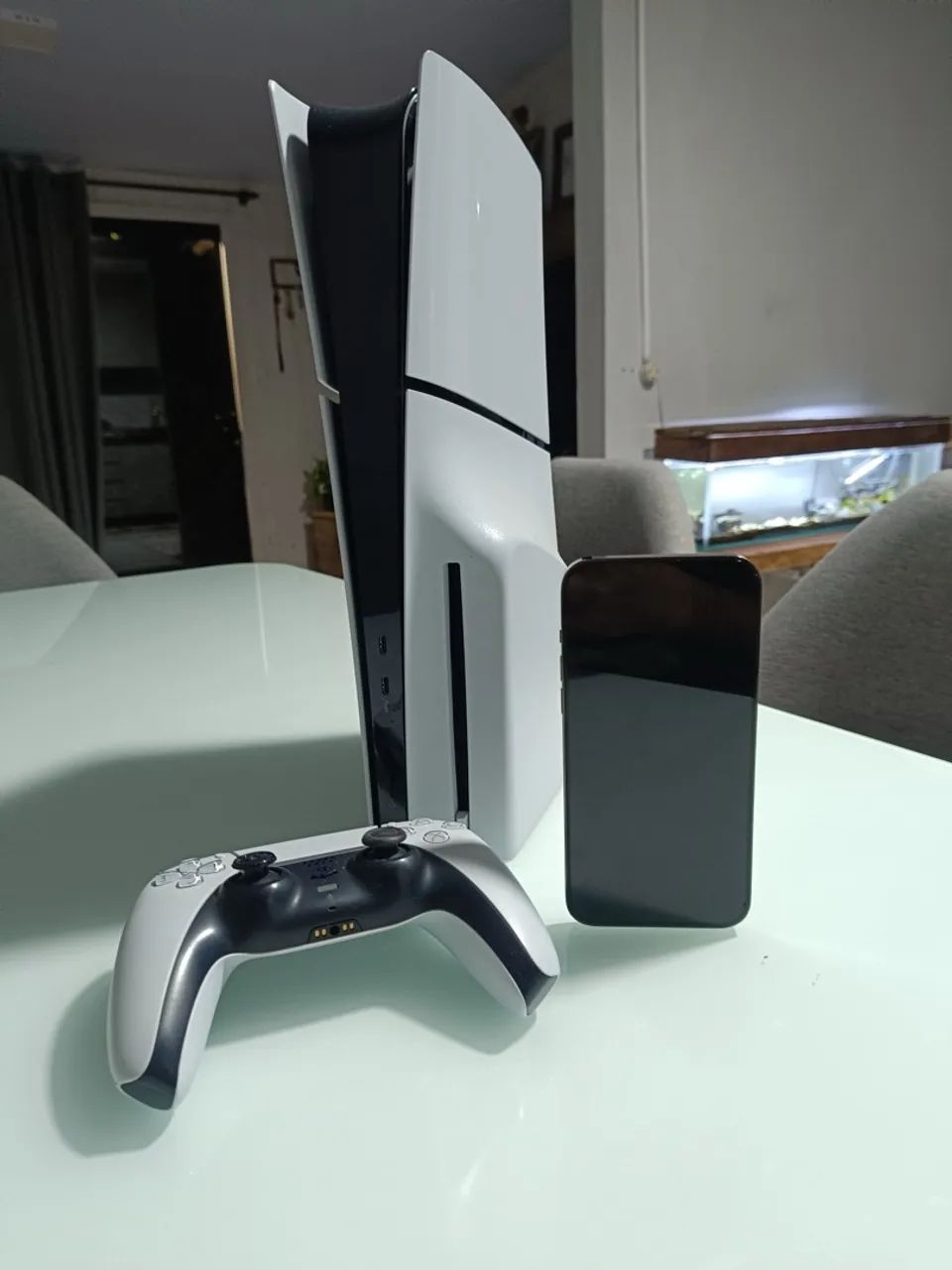 Vendo iPhone 13 Pro Max 256g e PlayStation 5 slim 1tb com leitor de disco  - Foto 5