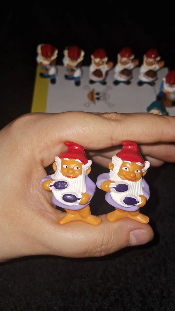 Gnomos Profissões Kinder Ovo anos 90 - Usado - Foto 2