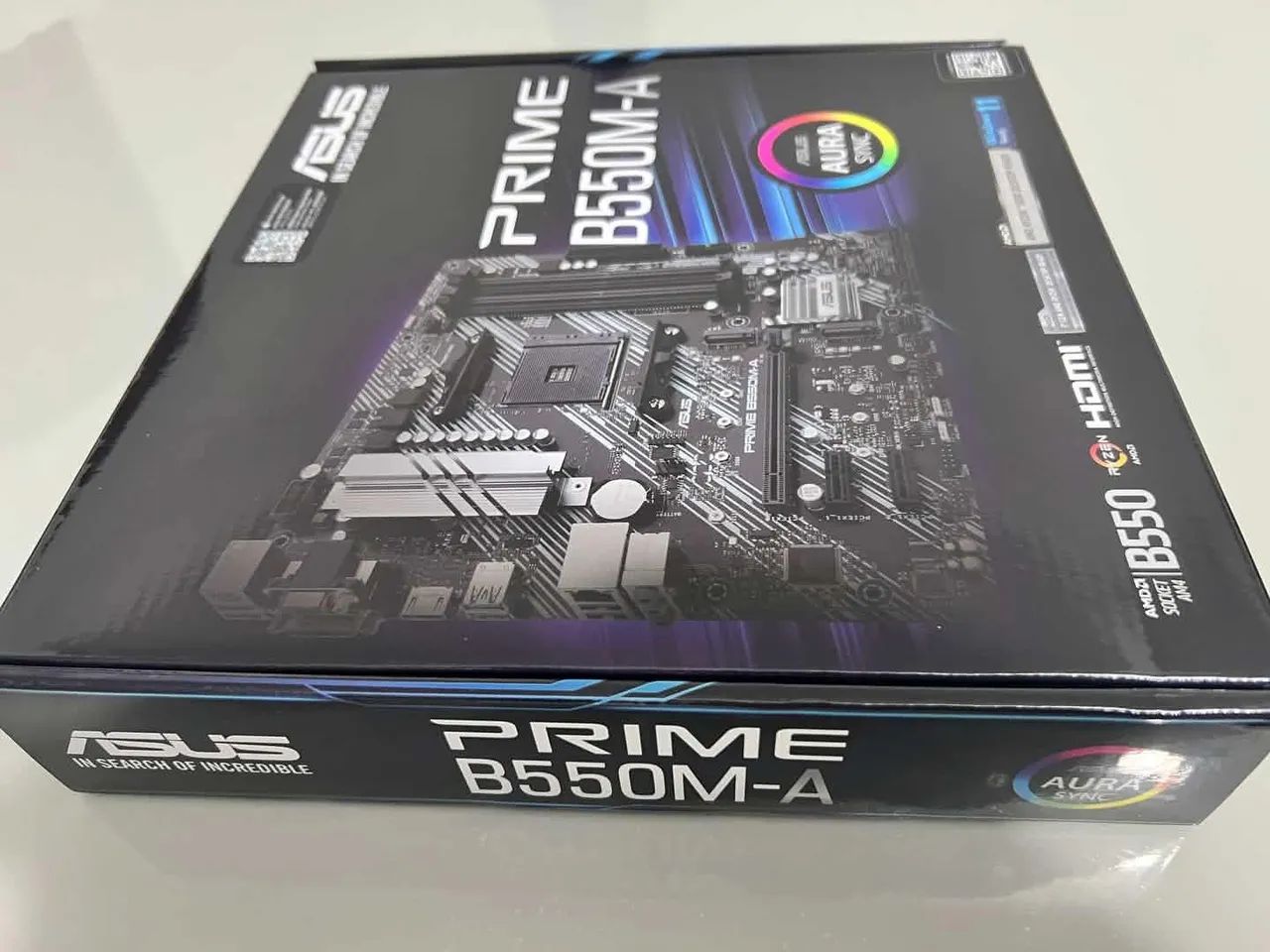 Placa mãe ASUS prime B550M-A. Nova lacrada. - Foto 3