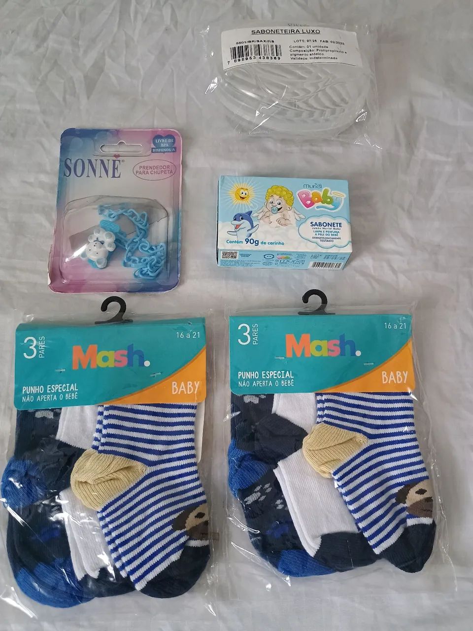 Kit para bebê produto novos 