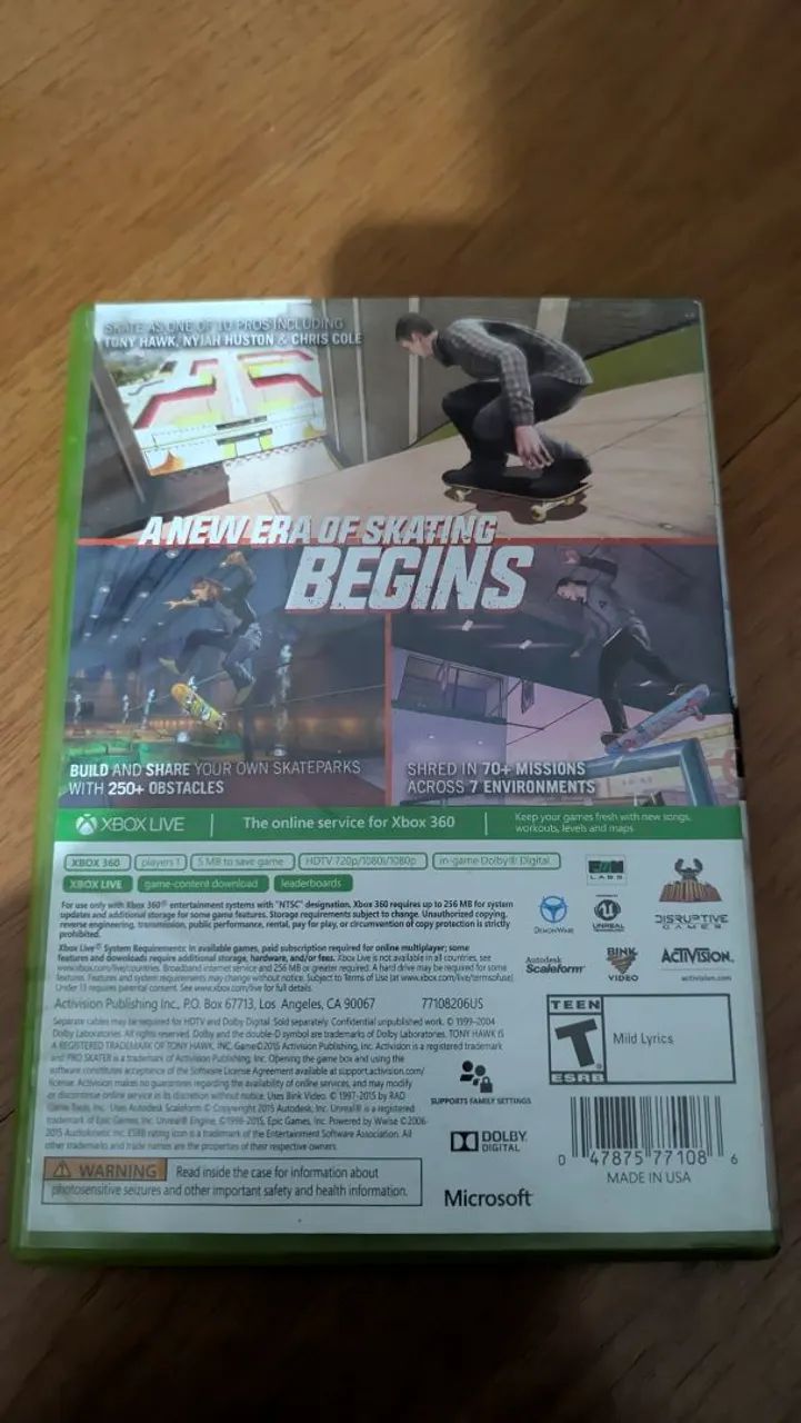 Tony Hawk's 5 Xbox 360 - Foto 2