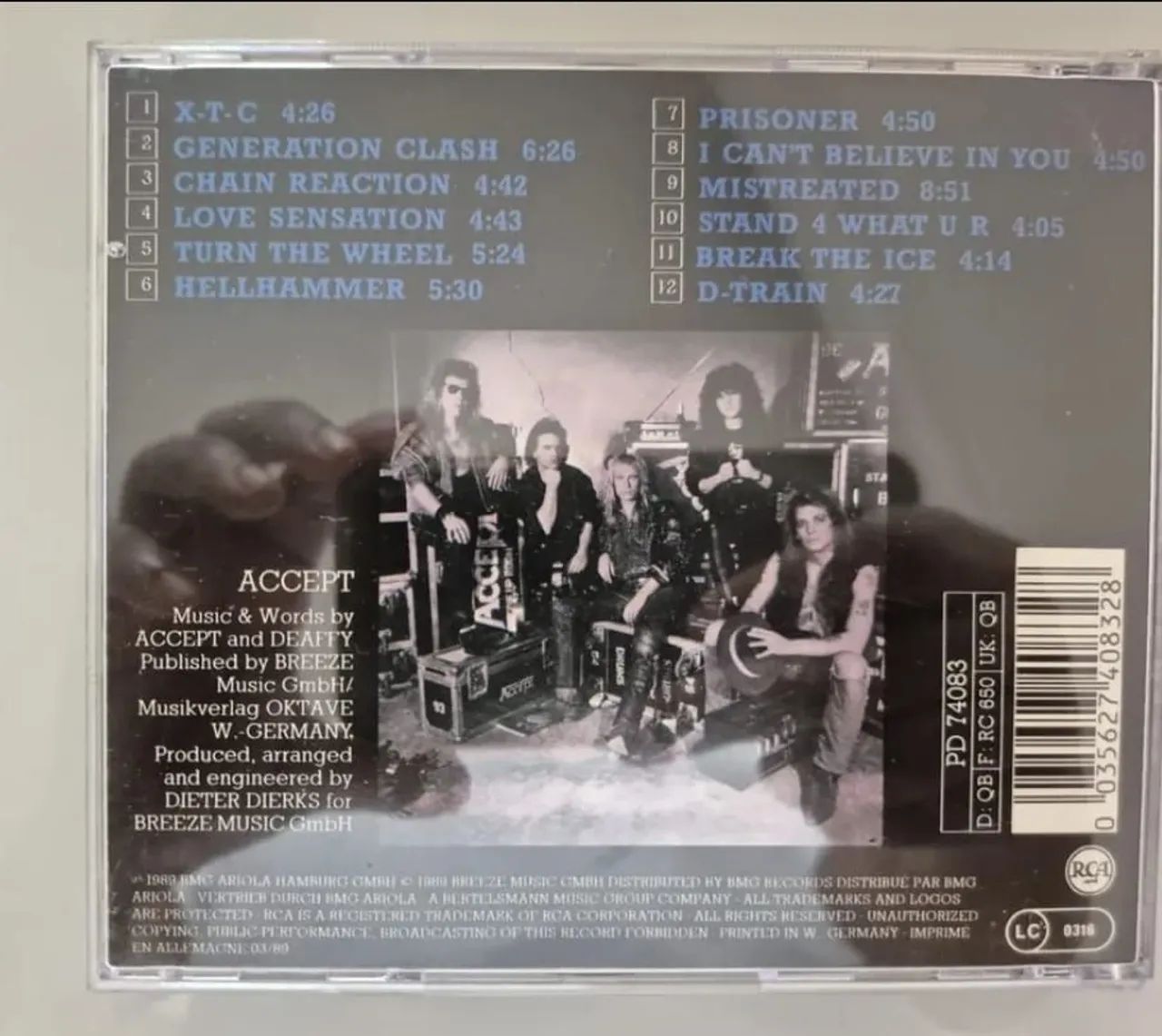 CD Accept - Eat The Heat - Foto 2