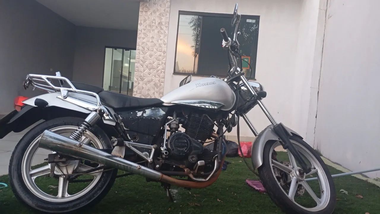 Dafra Kansas 150 2010 - Custom, Revisada e Pronta para Rodar